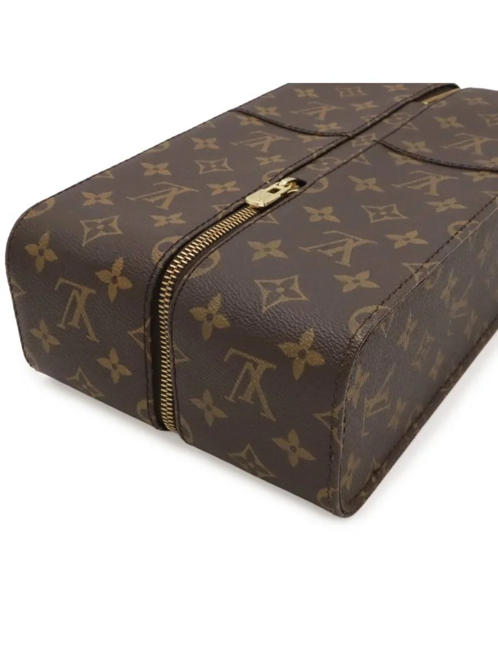 Louis Vuitton Monogram Wine Carrier Bag Handbag Bottle Case Golf Cup Japan